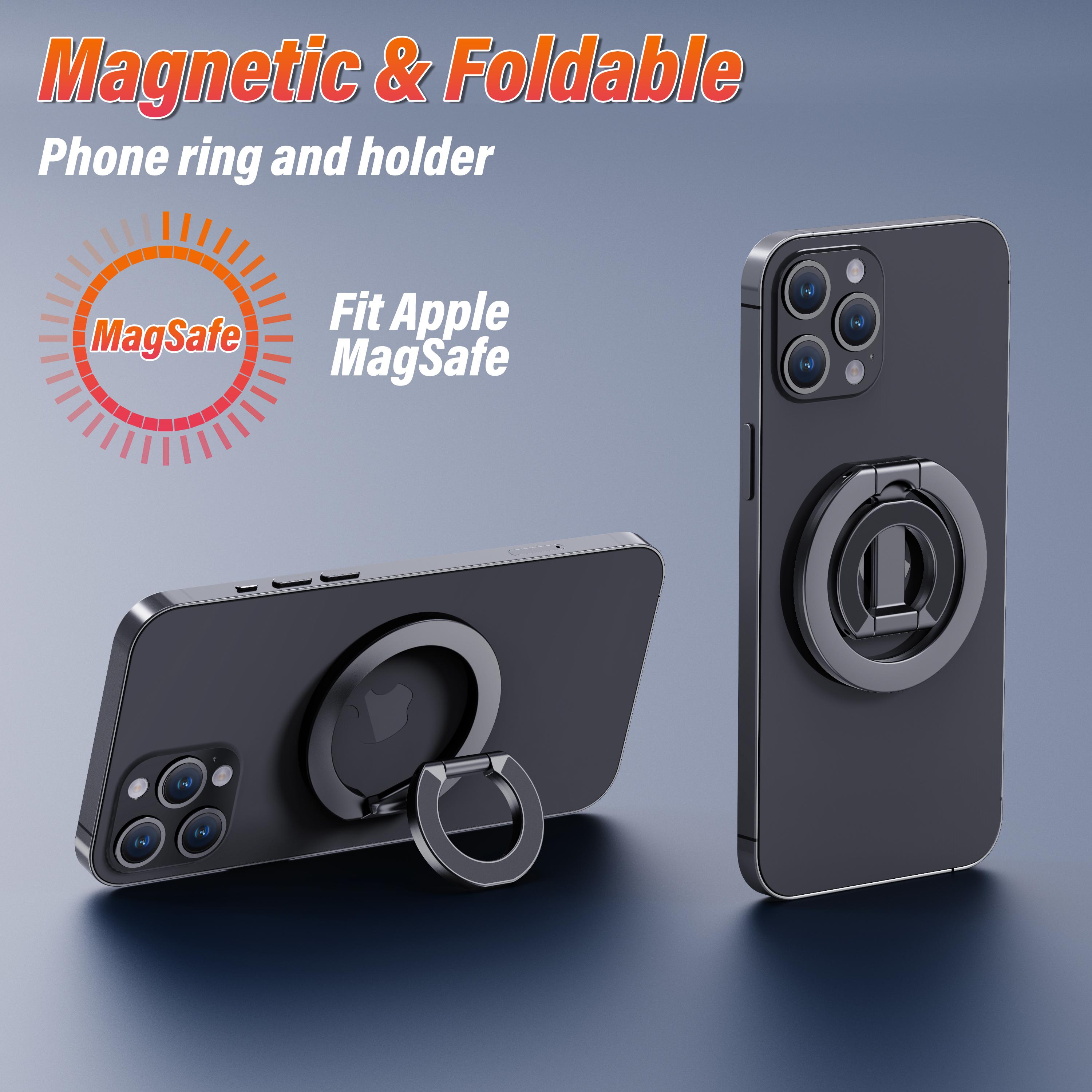 Dual‑Sided Magnetic Phone Ring Grip, Super Strong Magnet Phone Stand Holder Compatible with Car Mounts, Magnetic Phone Accessory for iPhone 17/16/15/14/13 Pro Max Plus Dual‑Sided Magnetic Phone Ring Grip, Super Strong Magnet Phone Stand Holder Compatible with Car Mounts, Magnetic Phone Accessory for iPhone 17/16/15/14/13 Pro Max Plus