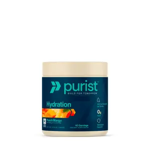 Purist Hydration Powder, Sugar-Free Electrolyte Powder with Potassium & Magnesium, Vegan, Gluten-Free, NSF Certified for Sport, for Daily Hydration