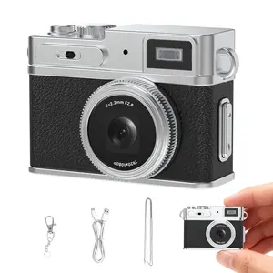 Mini Camera Portable Full HD, Compact Design for Easy Carrying, Ideal for Travel, Lightweight & User-Friendly, Capture Moments Anywhere