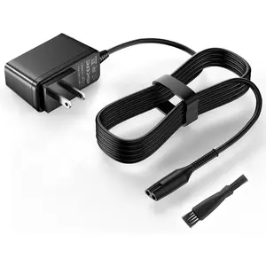 12V 5.9Ft Charger Compatible with Braun Shaver Series 9/7/5/3/1, XT5 Electric Razor Trimmer Charging Cord