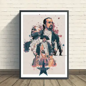 Hamilton Musical Theatre Taught Lesson Poster No Frame Wall Art, Hamilton Musical Theatre Art Poster ,Musical Theatre Art Wall Deco Decor Matte