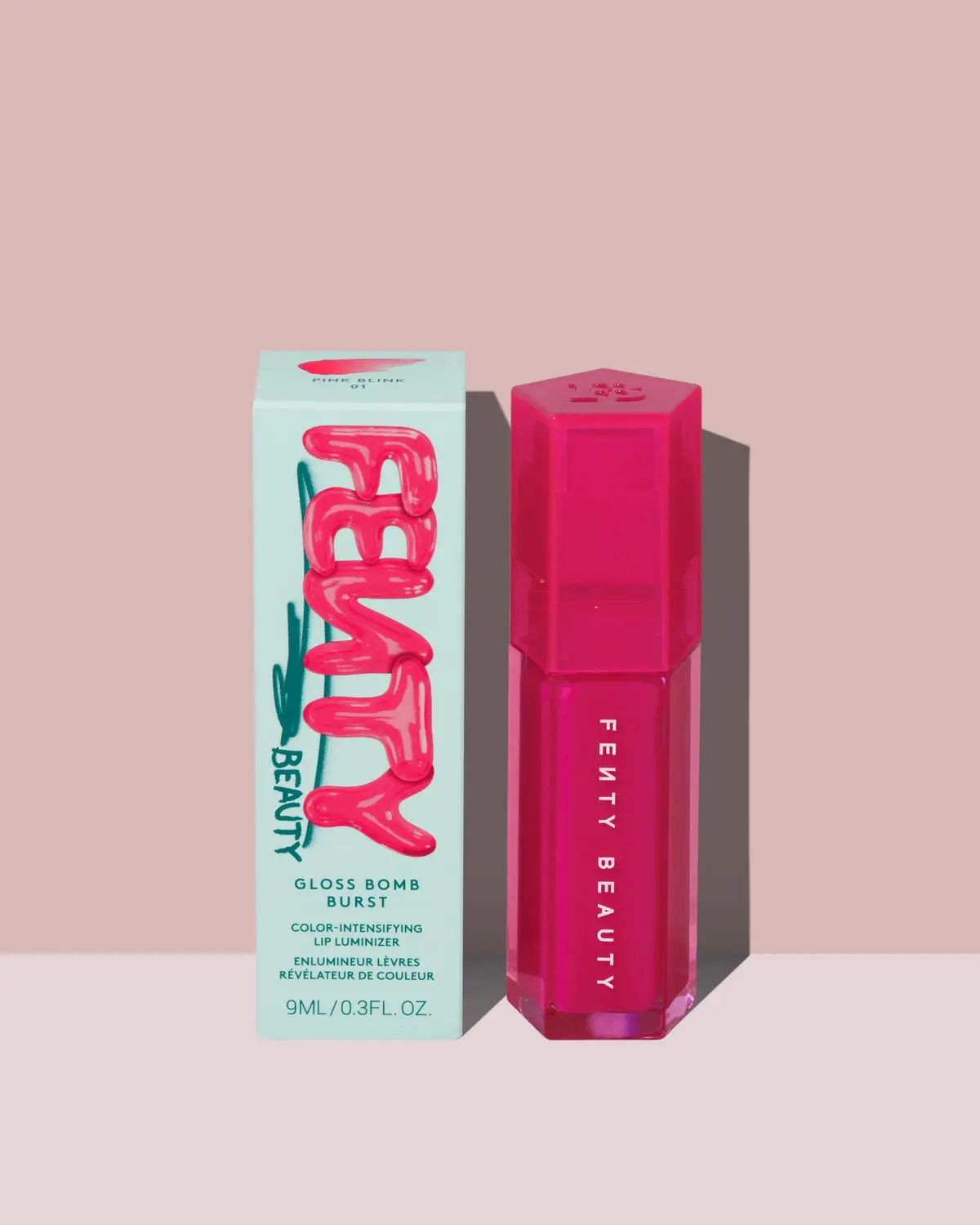 Fenty Beauty Gloss Bomb Burst Color-Intensifying Lip Luminizer — Pink Blink Fenty Beauty Gloss Bomb Burst Color-Intensifying Lip Luminizer — Pink Blink