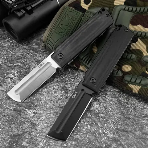 Best Selling Lightweight 5915 Outdoor Pocket Knife 8Cr13Mov Blade 420 Steel + G10 Handle Camping Survival Knife Hiking EDC Jungle Fruit Knife Survival Tools Survival Gear Outdoor Camping Knives
