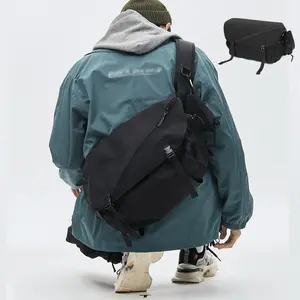 1pc Messenger Bag, Crossbody Shoulder Bag, Waterproof Large Capacity for Men Women, Daily Commute, Travel Satchel, Outdoor Cycling Pack