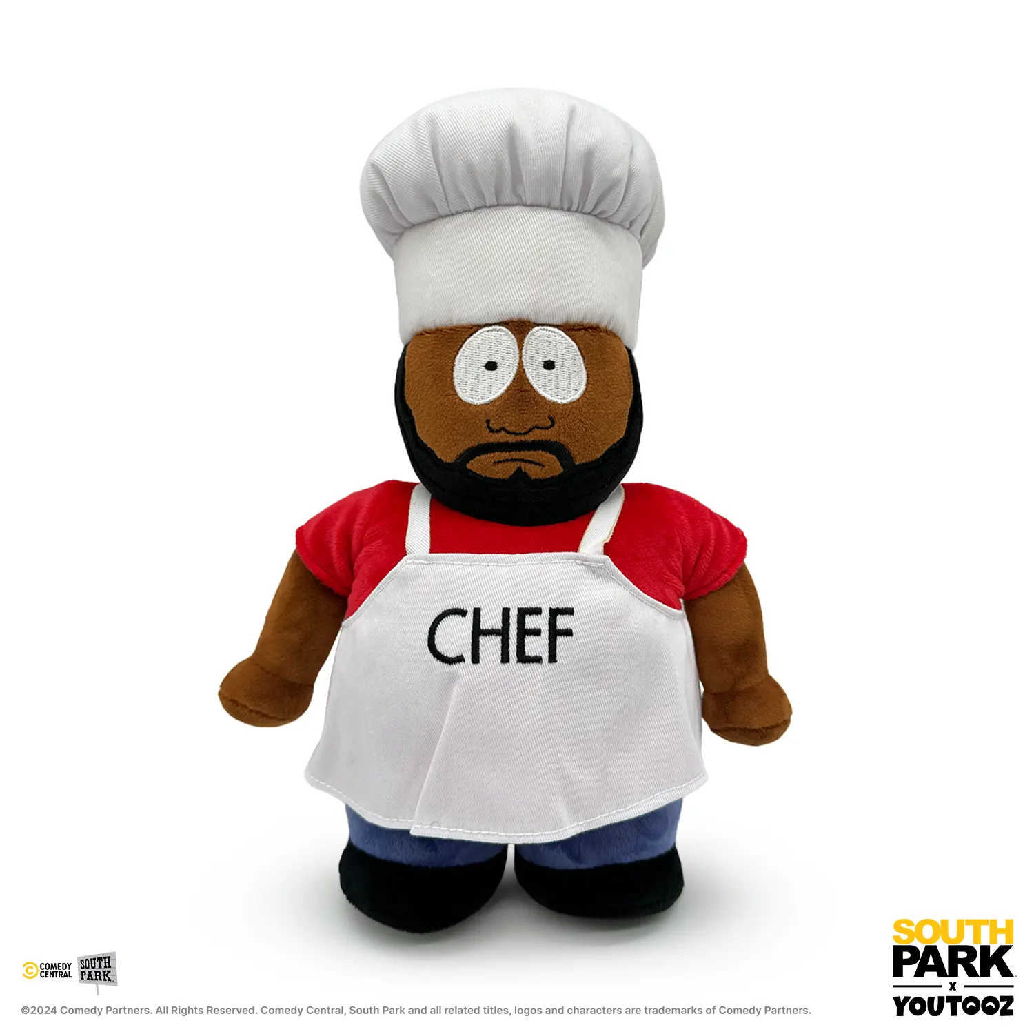 Youtooz Chef Plush 9in, Officially Licensed Collectible Chef Plushie from South Park TV Show Youtooz Chef Plush 9in, Officially Licensed Collectible Chef Plushie from South Park TV Show