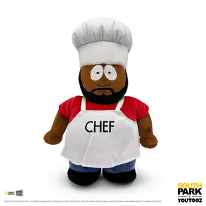 Youtooz Chef Plush 9in, Officially Licensed Collectible Chef Plushie from South Park TV Show