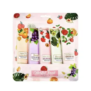 Mother's Day & Christmas Gift Korean-style Fruity Scent Hand Cream for & Men - Moisturizing Nourishing Daily Hydration, Compact Convenient, Soothes Cracked Hands