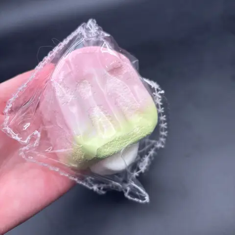Frozen butter strawberry popsicle moldable taba squishy