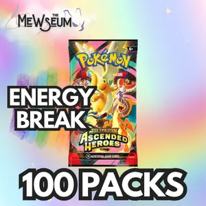 100 PACK ASCENDED HEROES ENERGY BREAK (PICK YOUR ENREGY)