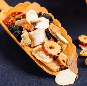 Ginseng Five Treasures Tea Kidney Tea, Traditional Sweet Herbal, Natural Organic Kidney Cleanse Detox health Beverage-6 Precious Ingredients Formula & 30 Bags Caffeine-Free