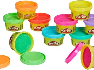 Play-Doh Bulk Handout 42-Pack of 1-Ounce Modeling Compound Cans, Non Candy Halloween Handout Toys & Party Favors, Kids Arts & Crafts, Preschool Toys