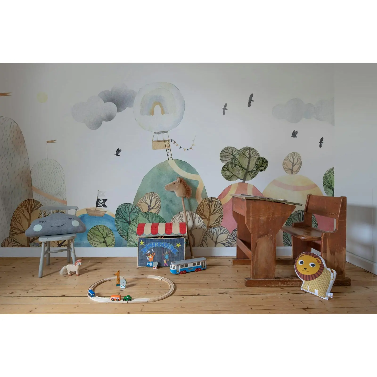 Fantasy Hills, Multi Wallcoverings | Rebel Walls