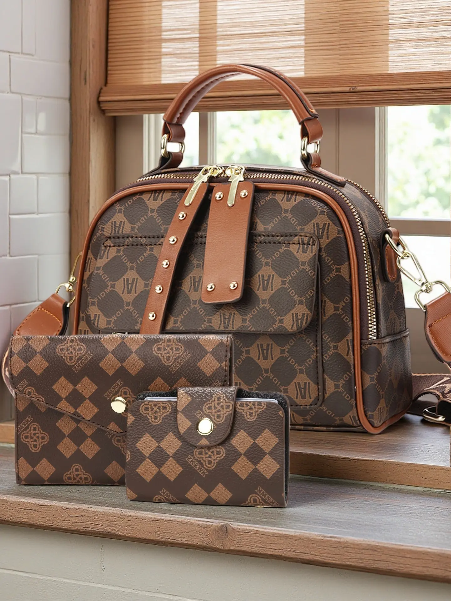 Boston Bag Women's Luxury Print Shoulder Crossbody Handbag, Premium Shoulder Bag, High-End Commuter Bag, Perfect Birthday Gift for Ladies, Fashionable unique bags, Crossbody Purses Bag, Casual Crossbody Bags