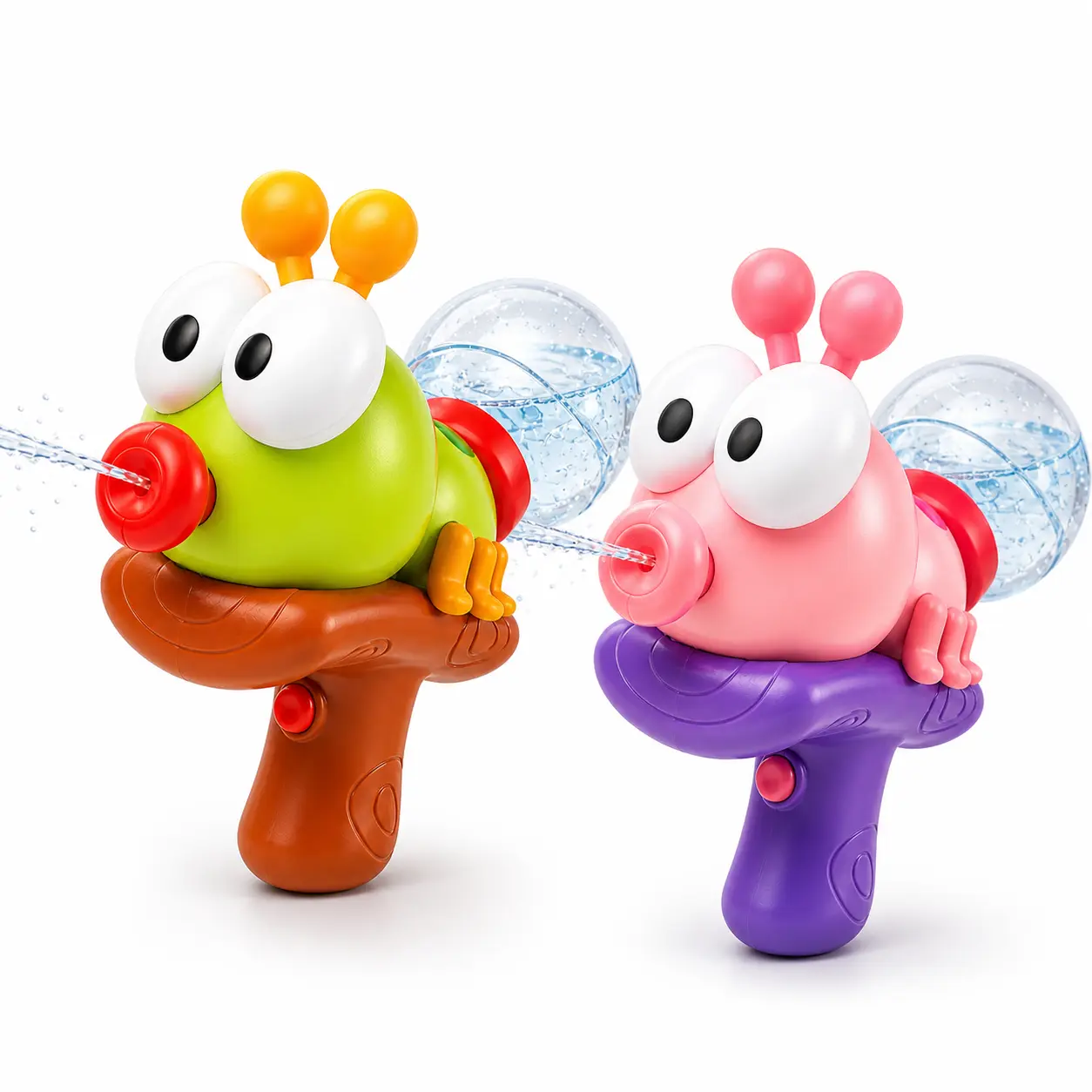 Electric Water Blaster Toy for Kids, Summer Water Blaster Pool Toy with Cute Animal Design, One-Touch Spray Splash Toy for Beach Backyard Outdoor Play Boys Girls