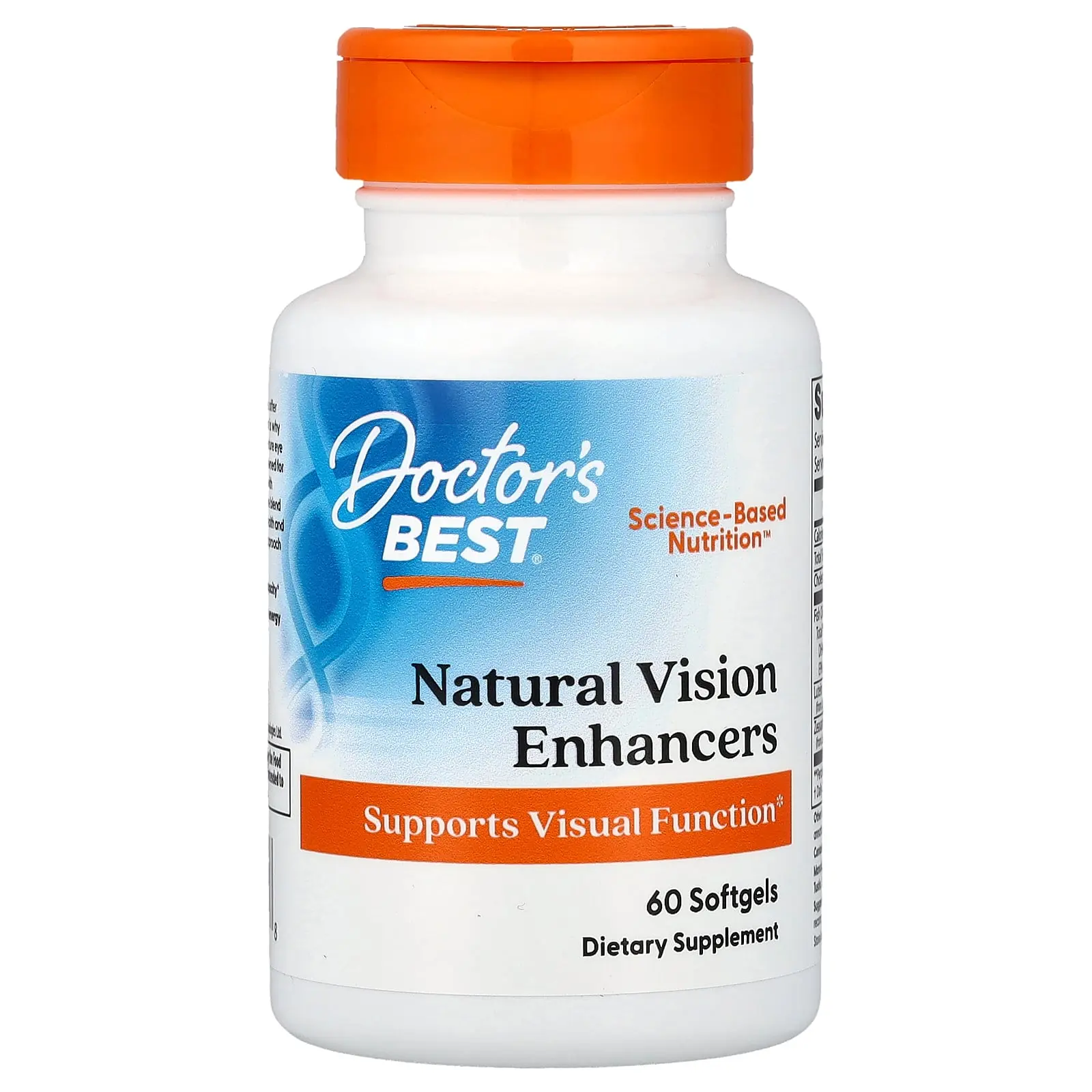 Doctor's Best Natural Vision Enhancers, 60 Softgels