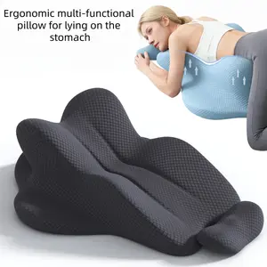 Versatile Breathable Nap Pillow — For office, school, and car naps; supports neck and shoulders for comfort and helps relieve fatigue; lightweight and portable design with a durable, washable cover — A perfect gift for travelers and yoga enthusiasts