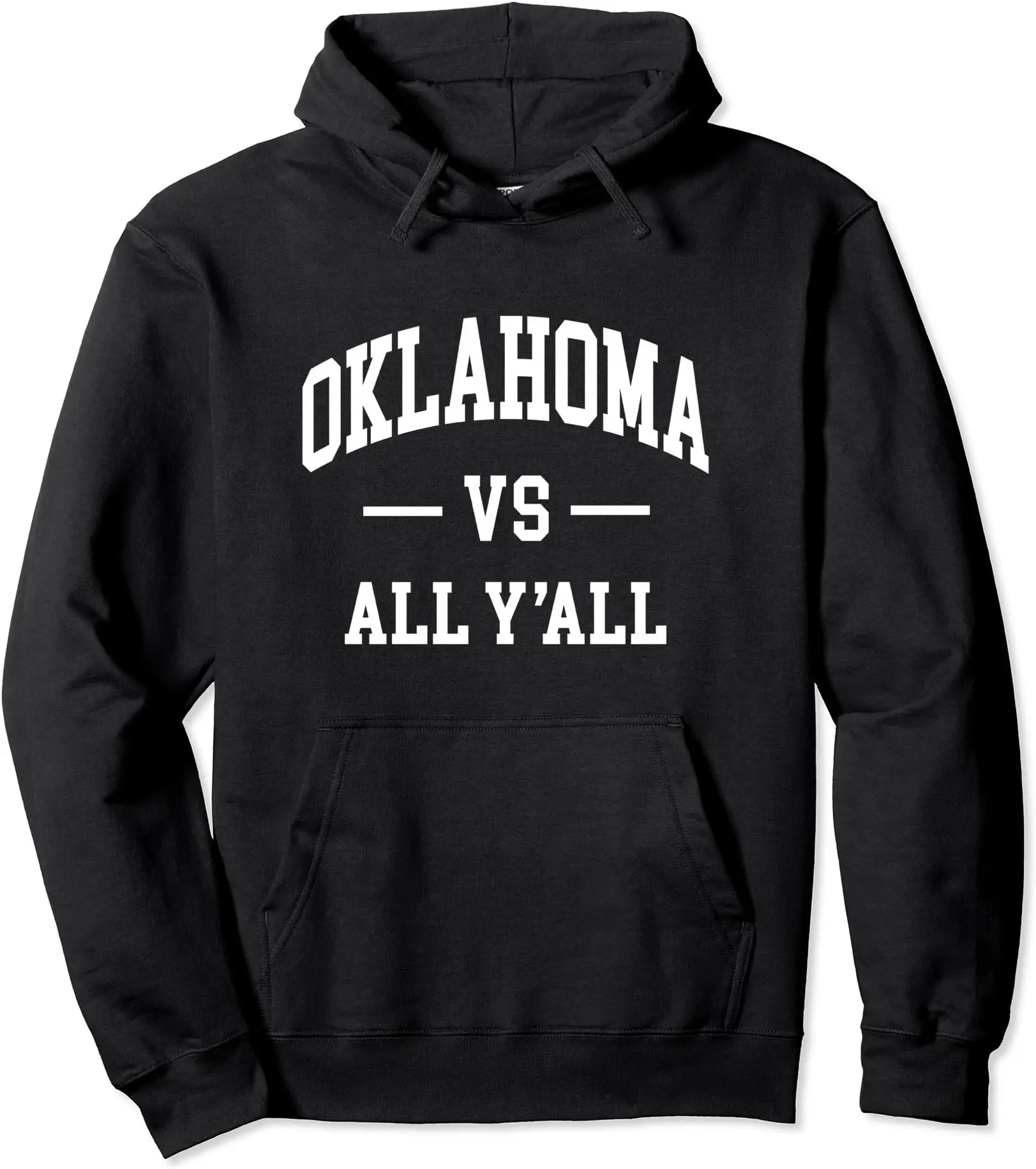 Oklahoma Retro Varsity City Hoodie – Unisex Vintage Throwback Streetwear Pullover