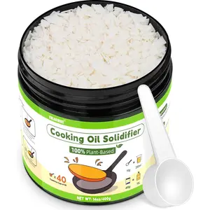 Cooking Oil Solidifier, Solidifies Up to 40 Cups from Mess,  -Based  Oil Solidifying ,  Hardener Disposal for Kitchen
