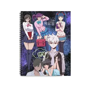 Anime Dreams Notebook for High School Students - Kawaii Style