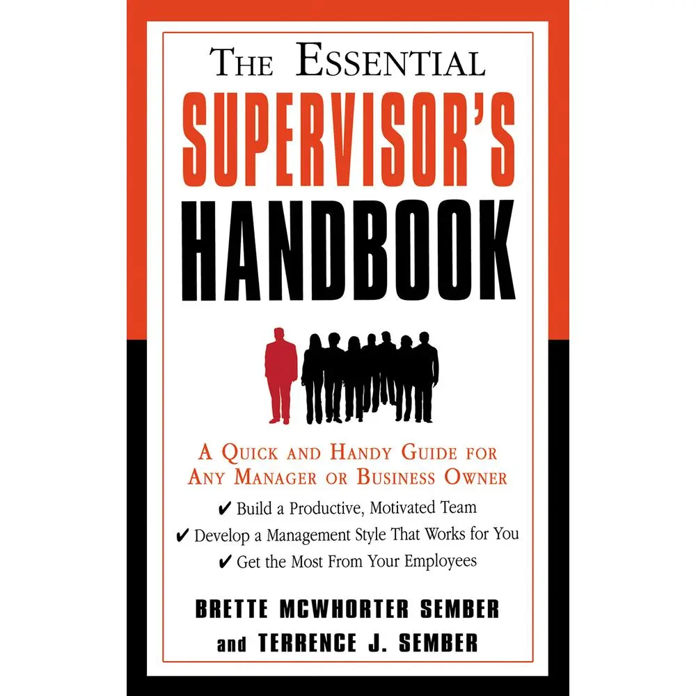 USED Book - The Essential Supervisor's Handbook: A Quick and Handy Guide for Any Manager or Business Owner by Sember, Brette McWhorter (Paperback) - english