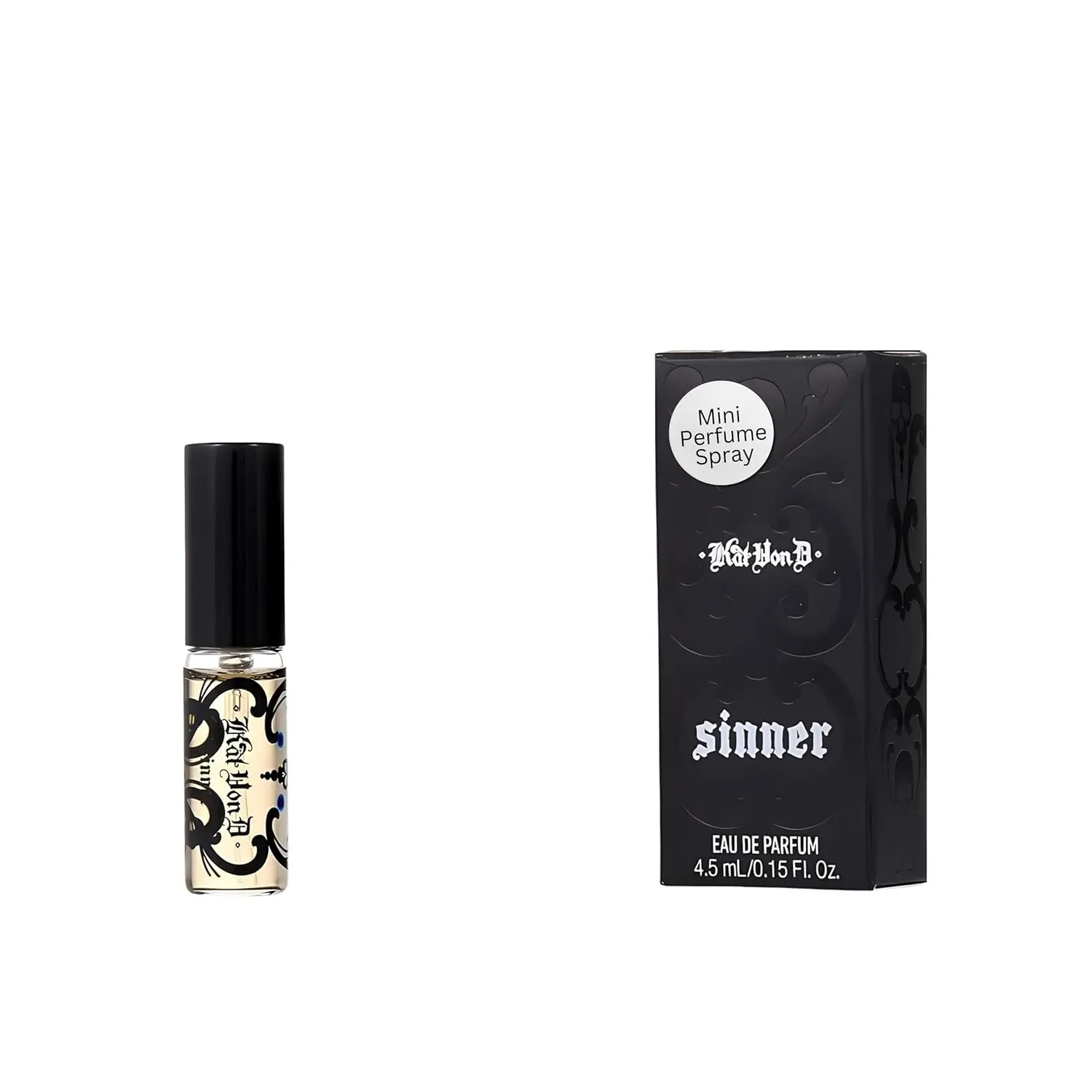 Kat Von D Sinner Perfume for Women Mini EDP Spray 0.15 Ounce