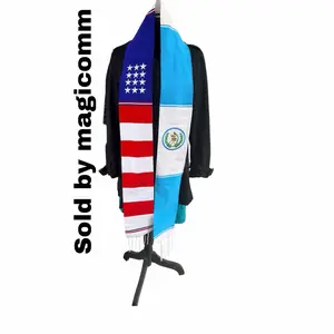 Graduation stoles with flags Tassel Shawl Graduation stoles with flags Tassel Shawl