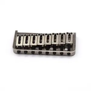 KD By AxLabs 8-String Hardtail Bridge - String-Through-Body, 4-Screw Mount