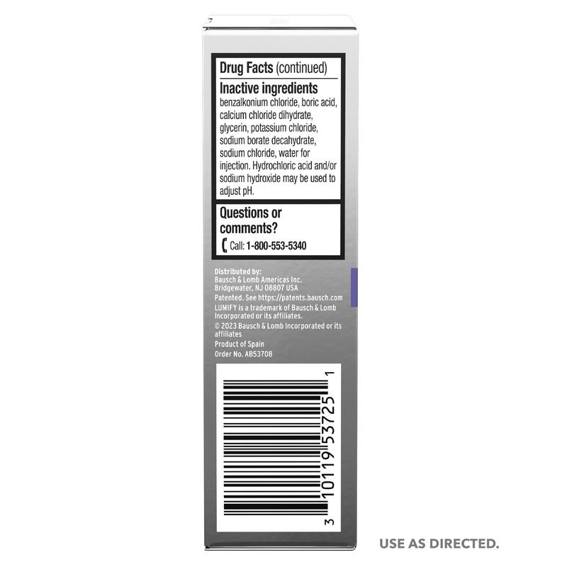 LUMIFY Redness Reliever Eye Drops (7.5mL)