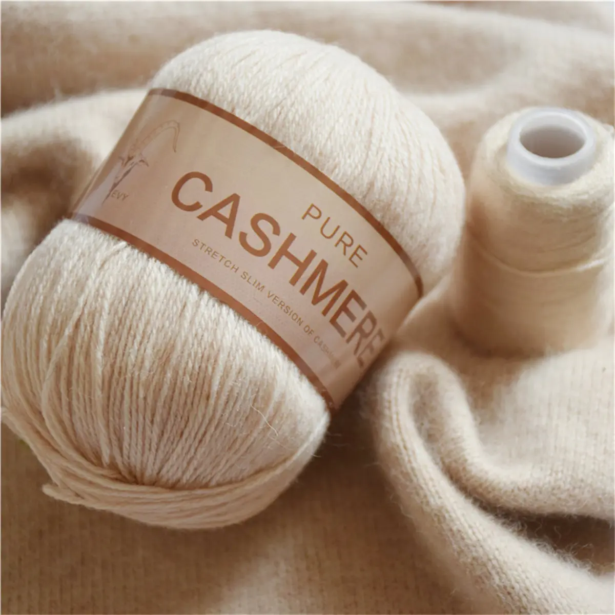 6 Sets Cashmere Knitting Yarn - Soft, Machine Washable, 98% Pure Cashmere Worsted Yarn - For Hand Knitting Scarves, Hats, Shawls, Cardigans, and Gloves - Ideal for Beginners & Experienced Knitters - Perfect Gift for Crafters & Yarn Lovers