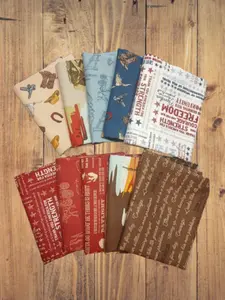 10 Fat Quarters -  Assorted John Wayne Fat Quarter Bundle