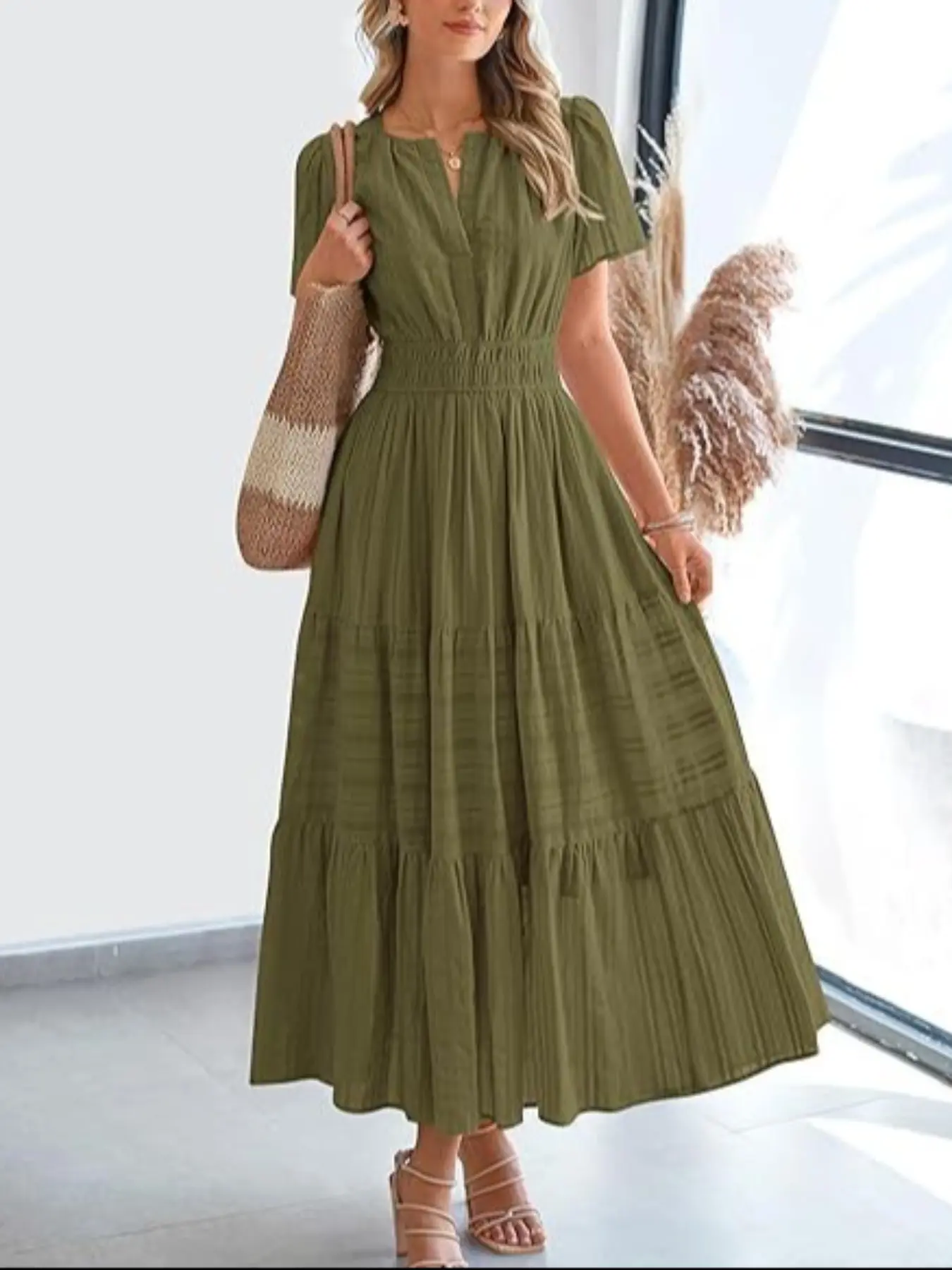 green satin one shoulder dress Green Satin One Shoulder Maxi Dress & Reviews - Green - Dresses