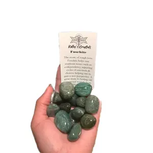 Fuschite Tumble Stone for Healing Emotional Wounds - 1-1/2in Size