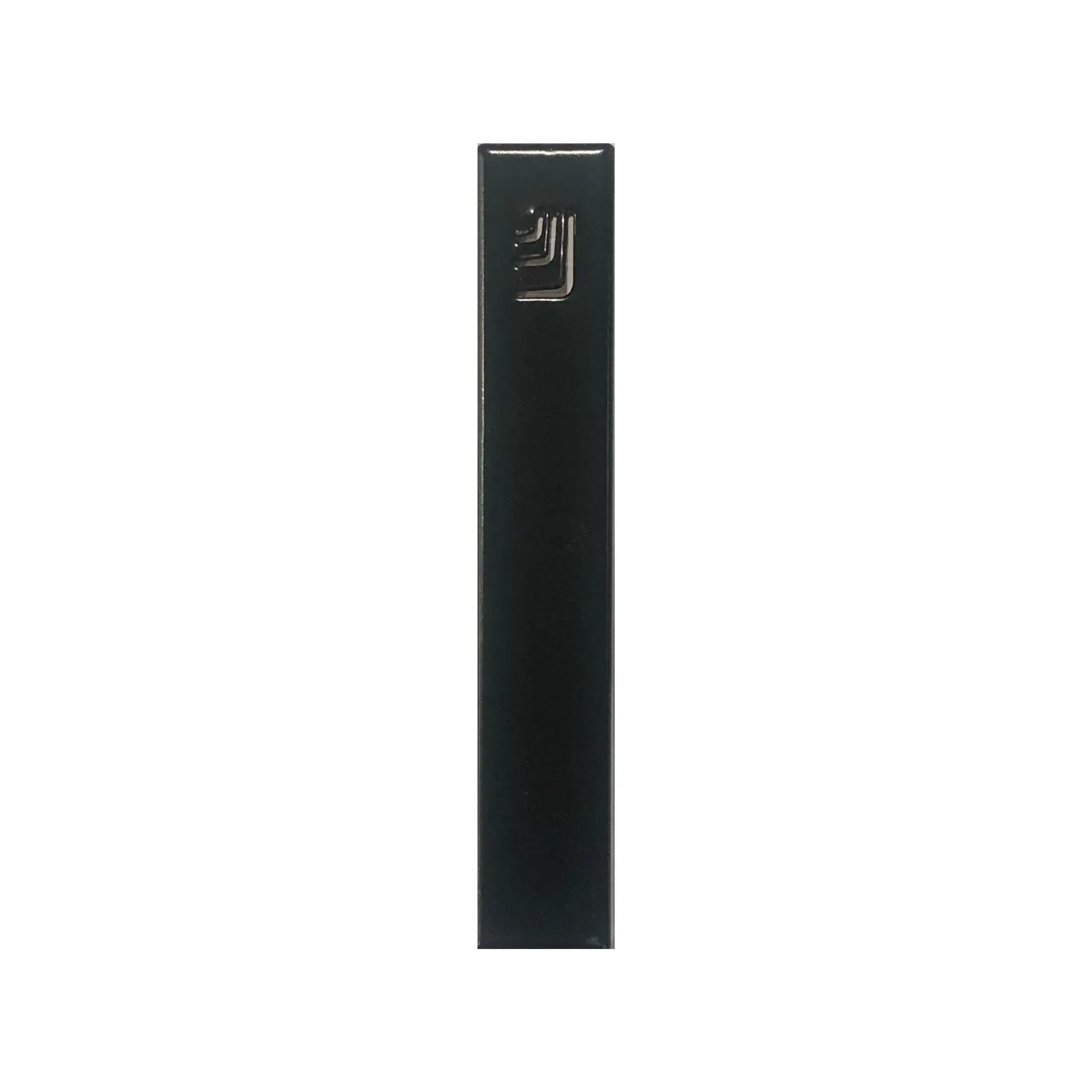 Black Aluminum Mezuzah Case