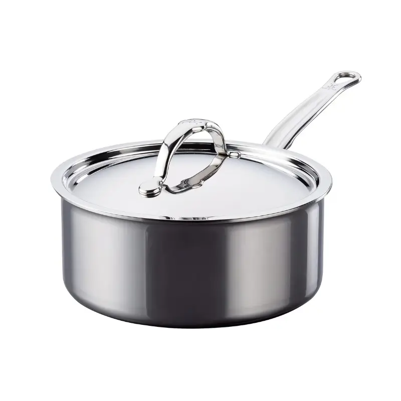 Hestan NanoBond Molecular Titanium 3 Qt Covered Saucepan
