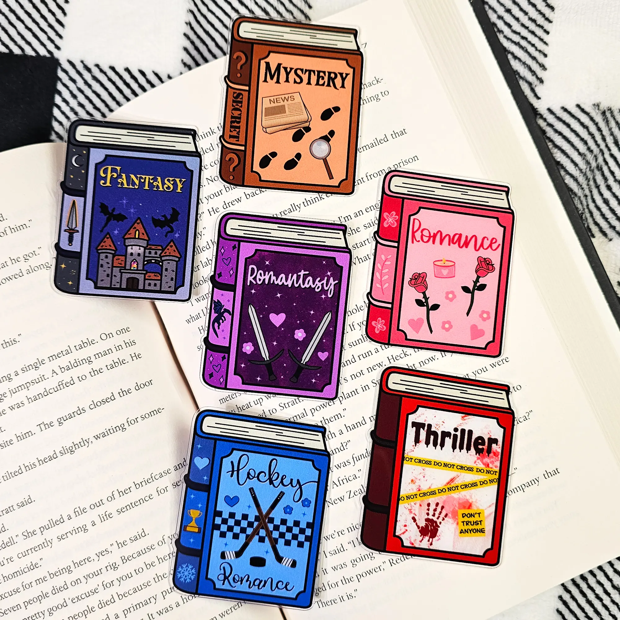 Miniature Book Bookmark