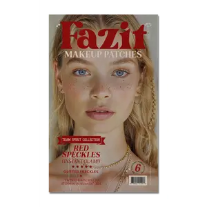 Red Spirit Speckles Makeup Patches - Team Spirit Collection