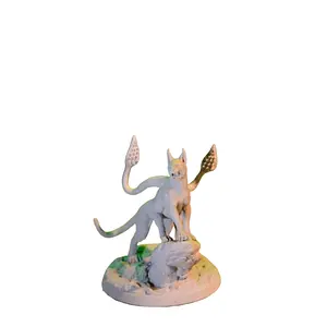 High-Detail Witches of Sommar Displacer Beast Enemy 3D Resin Print Figurine - Fantasy RPG Miniature, DnD Paintable Gaming Figure, Collectible Home Decor Statue, Gift for Tabletop Enthusiasts