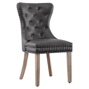 SUBRTEX Home Dining Set Parsons Chairs, Large Set of 2