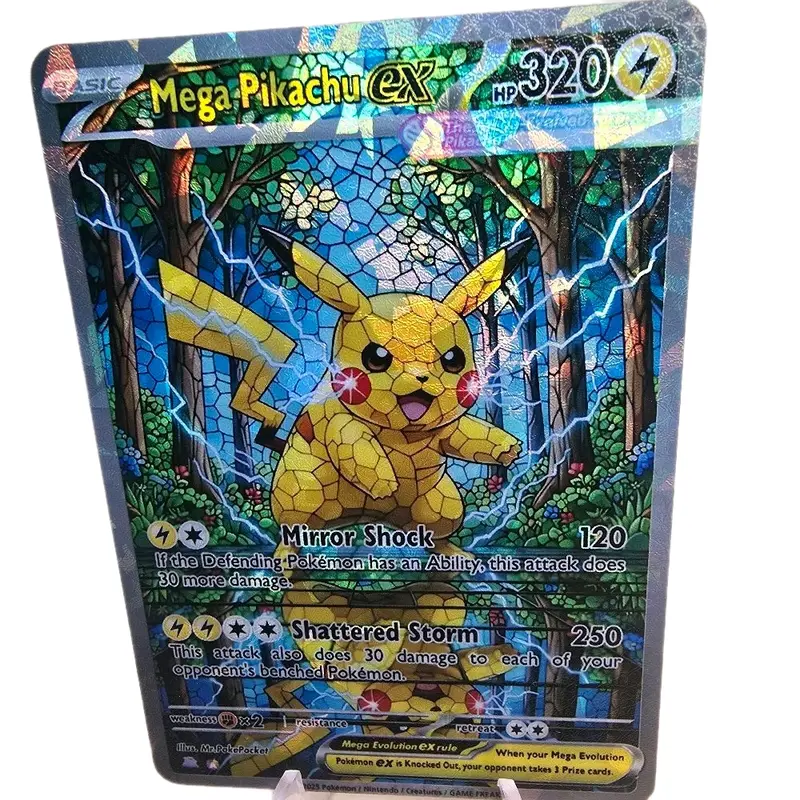 Custom Pikachu "Thiccachu" Fractal Glass Holo Card 100+ Designs Available Standard TCG Size Holographic Cards Collectible Cards - TikTok Shop Custom Pikachu "Thiccachu" Fractal Glass Holo Card 100+ Designs Available Standard TCG Size Holographic Cards Collectible Cards - TikTok Shop