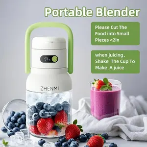 ZHENMI BPA-Free Cordless Blender Portable Juicer 33oz