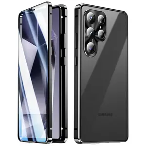 Transparent Screen Protector Full Coverage Anti-Drop Shockproof Protective Case for Samsung S25 Ultra S24 Ultra S23 Ultra S22 Ultra S21 Ultra