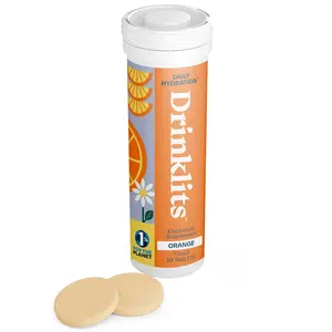 ORANGE Electrolyte Tablets for Daily Hydration ORANGE Electrolyte Tablets for Daily Hydration