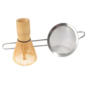 Matcha Whisk and Tea Strainer