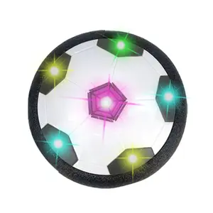Floating Football Toy with LED Lights, Indoor Stem ScienceTool, Collision Prevention Design, Gift for Kids Aged 8-12,Unisex