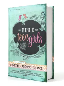 Bible for Teen Girls, Hardcover: Growing in Faith, Hope, and Love – The Perfect Christian Faith Gift for Your Teenage Girl, Age 13-18 Hardcover – August 25, 2015