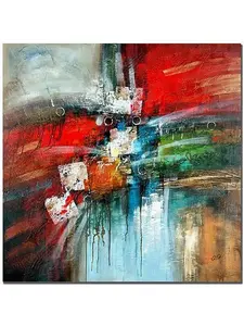 Trademark Fine Art Giclee Print - Cube Abstract IV 35" x 35"