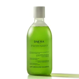 [DAERA] Life Green Exo Shampoo for Thinning Hair (10.24 Fl. oz / 300ml) | Caffeine Biotin Scalp Deep Cleansing, Volumizing Springtok Conditioner