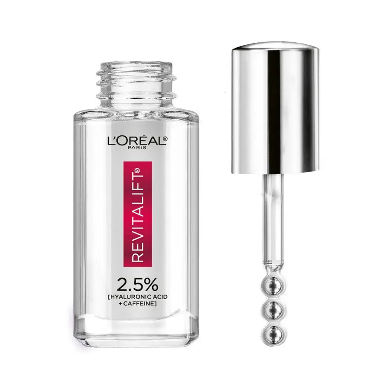 Revitalift 2.5% Hyaluronic Acid + Caffeine Under Eye Serum, for Smooth and Bright Under eyes, L'Oréal Paris