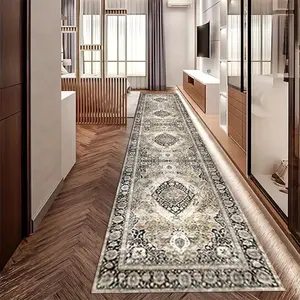 Boho Style Geometric Pattern Rug, Bohemian Area Rug, Bohemian Style Rugs, 1 Count Non-slip Soft Floor Mat, Decorative Carpet for Home Living Room Bedroom Study Room