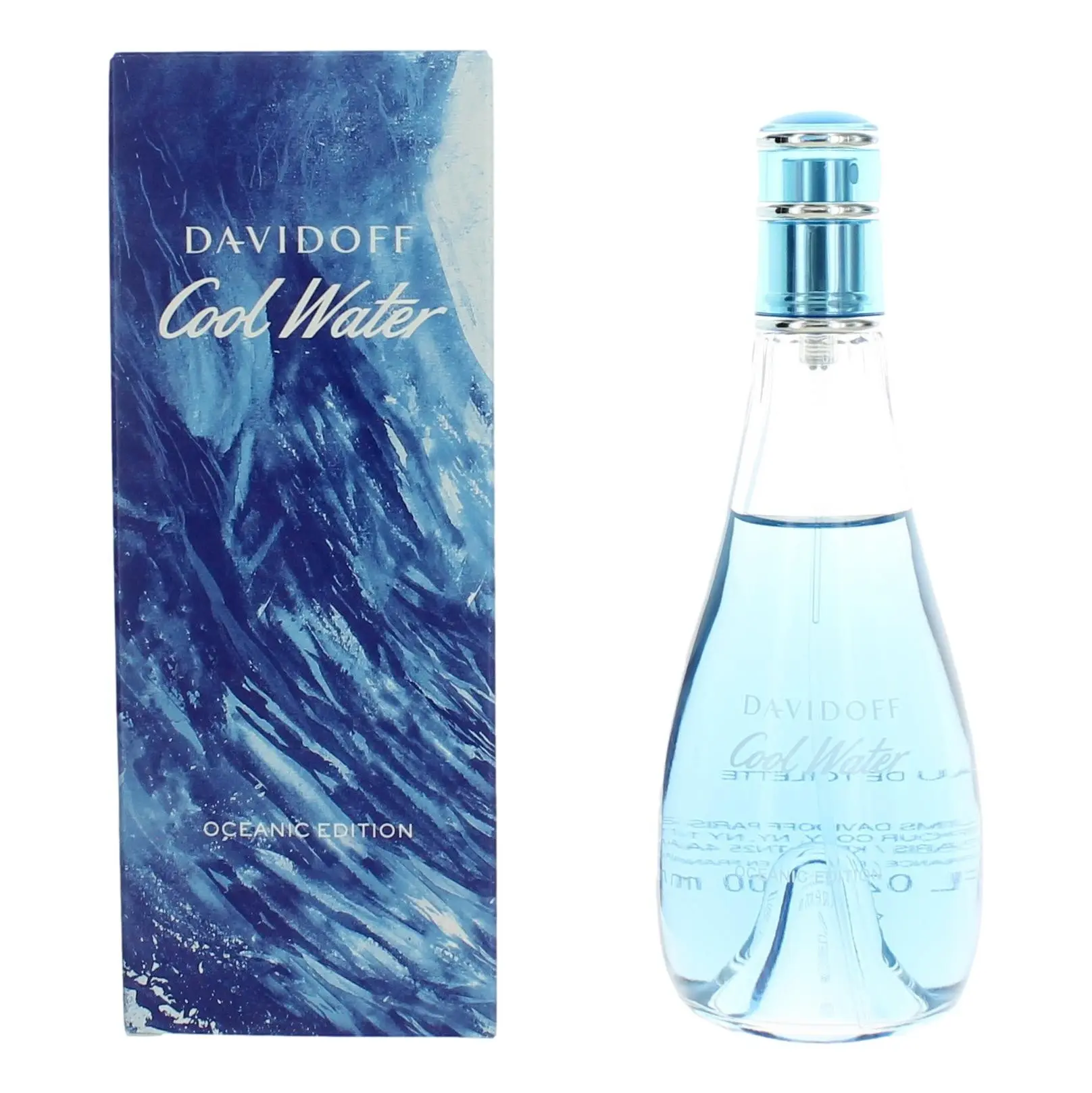 Cool Water Oceanic Edition by Davidoff for Women - 3.3 oz EDC Spray